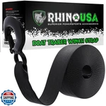 Rhino Usa Boat Winch Strap With Hook (2" X 20') - 5,016LB Break Strength Ul. Fixed Price $34.99.