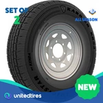 Set Of (2) New St 175/80R13 Kenda Karrier KR53 91/87N. Fixed Price $160.12.