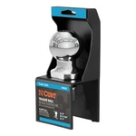 Curt 40066 Chrome 2 In Receiver Trailer Hitch Ball 6000 Lbs Capacity. Fixed Price $37.99.