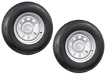 2-PACK Radial Trailer Tire Rim ST205/75R14 Inch Load Lug Silver Modular. Fixed Price $241.99.