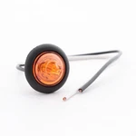 Peterson 181KA Amber Led Round 3/4" Clearance Side Marker Light Stripped Leads. Fixed Price $8.49.