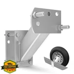 Fieryred Trailer Spare Tire Mount 120LBS 4-5 Lug Wheel Bracket. Fixed Price $39.99.
