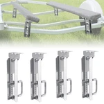 (4) 10" Galvanized Swivel Top Bunk Bracket Kit W/ Hardware Fit Boat Trailer 3X3. Fixed Price $50.00.