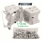 Fulton 3" X 4" Bolt-on Trailer Hinge Kit Fold-away Coupler 7,500 Lb Tongue Frame. Fixed Price $278.99.