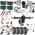 Atv Front 30''/34''/40''REAR Drive Axle 1000W Electric Differential Motor Wheels. Fixed Price $187.80.