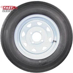 Ecustomrim Trailer Tire Assembly 5.30-12 530-12 Inch Load Range 4 Lug W. Fixed Price $104.10.