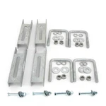 (4) 8 Inch Galvanized Vertical Bunk Bracket Kit 3 X Boat Trailer Cross Members. Fixed Price $55.37.