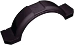 Tie Down Black Plastic Trailer Fenders Fits 13 In. To 15 Wheels 11-3/8". Fixed Price $69.26.